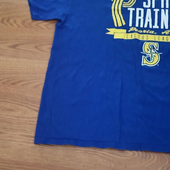 Seattle Mariners Men's MLB Spring Training Cactus League Shirt Majestic Large - Picture 4 of 11